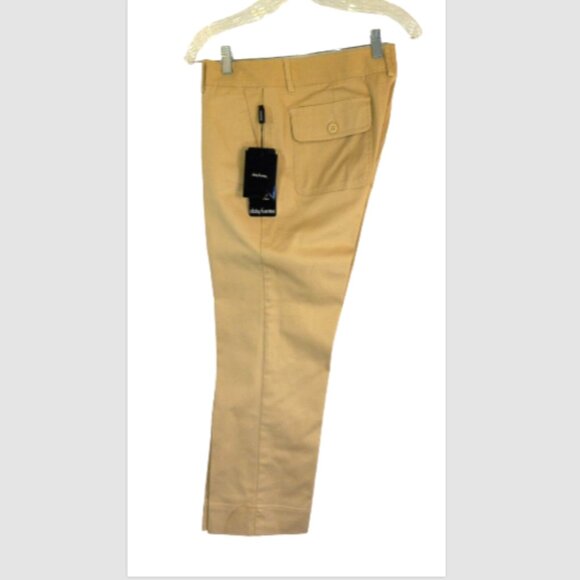 VTG Daisy Fuentes Women’s Khaki Pants Size 8 Chinos NWT Straight Leg Pockets - Picture 4 of 13